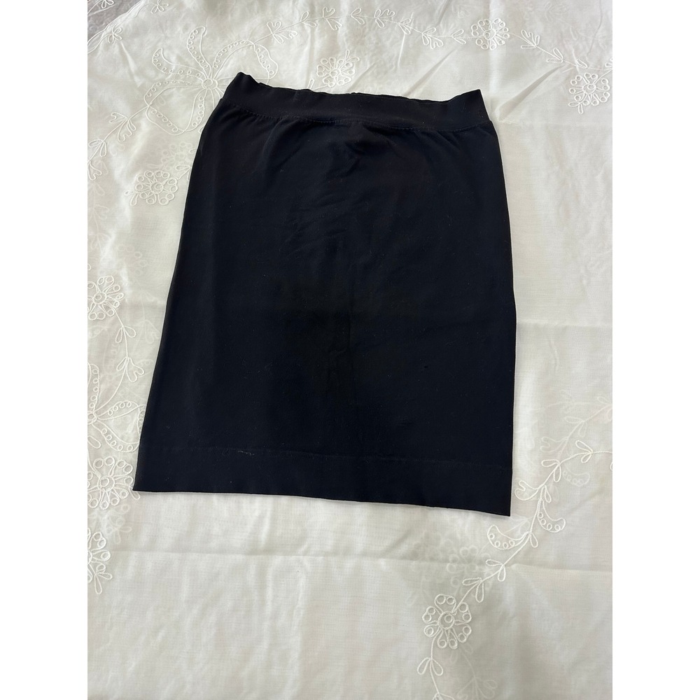Hard Tail Forever Women Black Supplex Lycra Mini Pencil Skirt Size S SUP-08